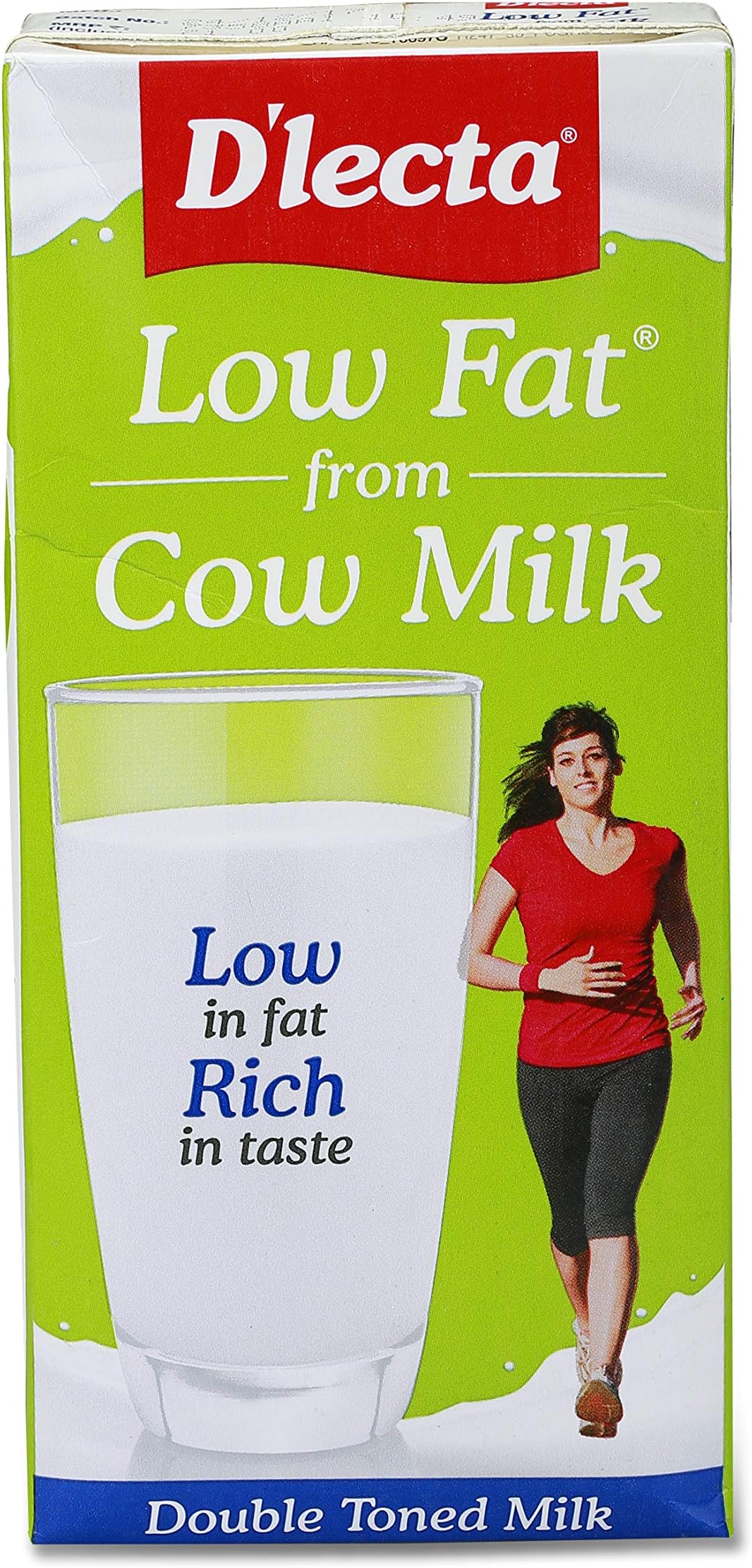 Dlecta Low Fat UHT Milk Jar, 1000 ml