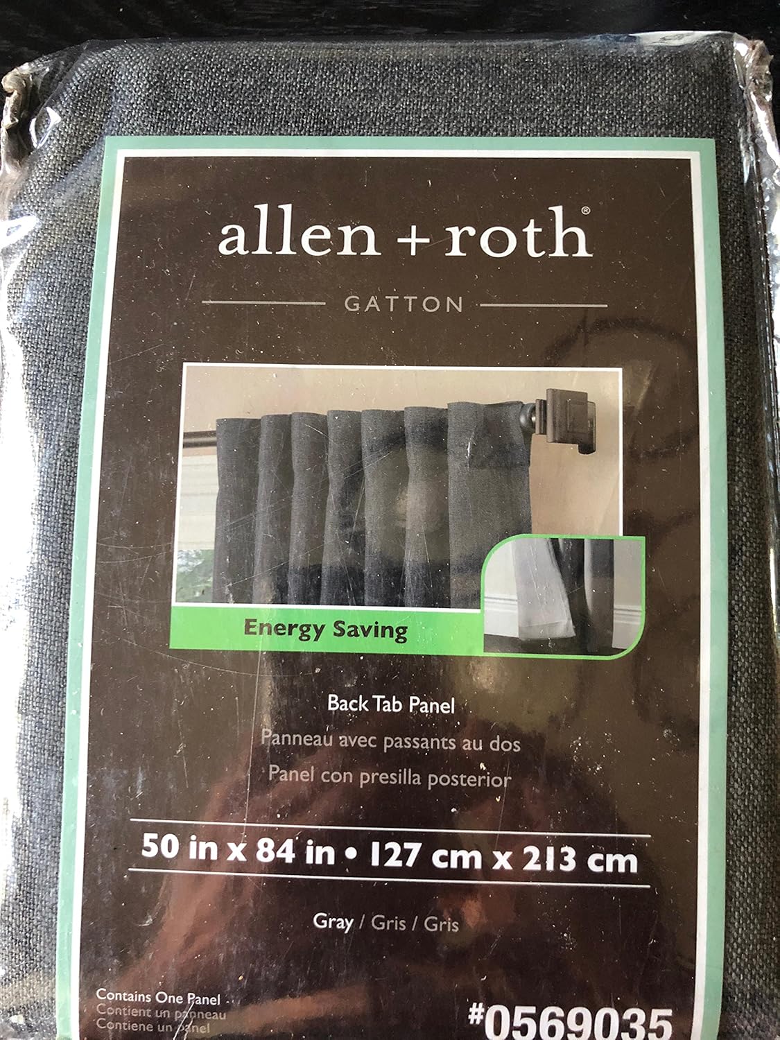 Amazon.co.jp アレン+ Roth Gatton by 50 in x 84 in Backタブグレーパネル ホーム＆キッチン