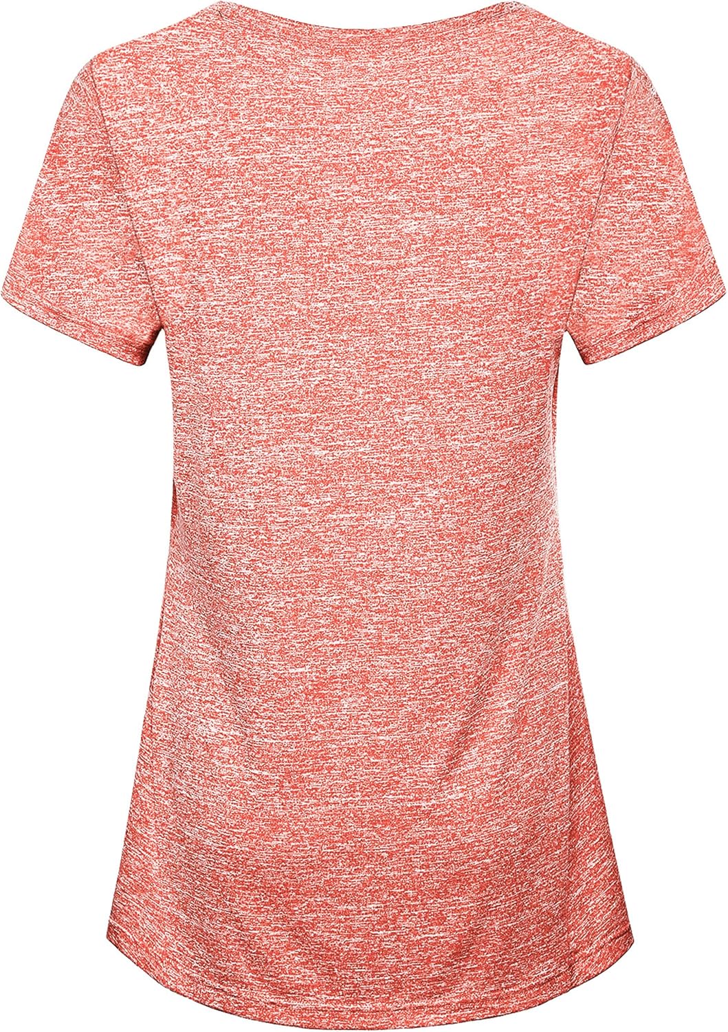 Workout Tops for Women Short Sleeve Shirts for Women Quick Dry Line Decor Yoga Tops - Image 2