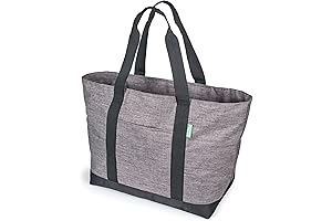 Extra Large, Sturdy Tote Bag for Women | Easy Grip, Travel Tote...