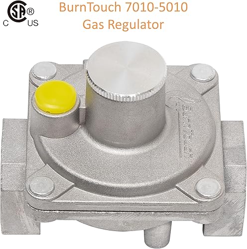 Miniatura 4 de BurnTouch Regulador de Gas 7010-5010 12 PSIG 12" NPT Gas Natural y Propano Líquido NAT 5" - LPG 10" WC