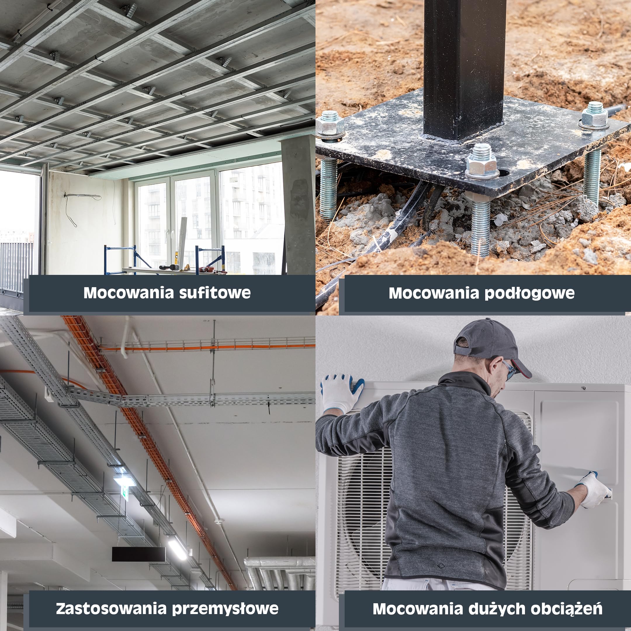 HELPMATE - Pręt gwintowany M6 x 330 mm ze stali ocynkowanej - 2 sztuki pręta gwintowanego z pełnym gwintem metrycznym - Trzpień gwintowany o klasie wytrzymałości 4.8, DIN 976