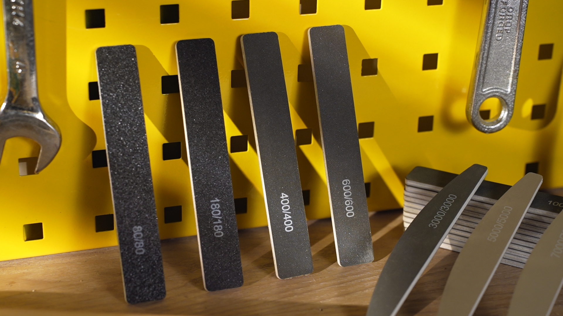 30 Bâtons De Ponçage Papier De Verre Assortis - Outils Pour Modèles Plastique, Bois Et Métal