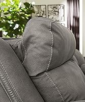 Vista 10 de Signature Design by Ashley Next-Gen DuraPella Power Sofá Reclinable, USB, Otomana Extendida, Cuero Sintético Repelente al Agua, 80" An x 42" Pr x