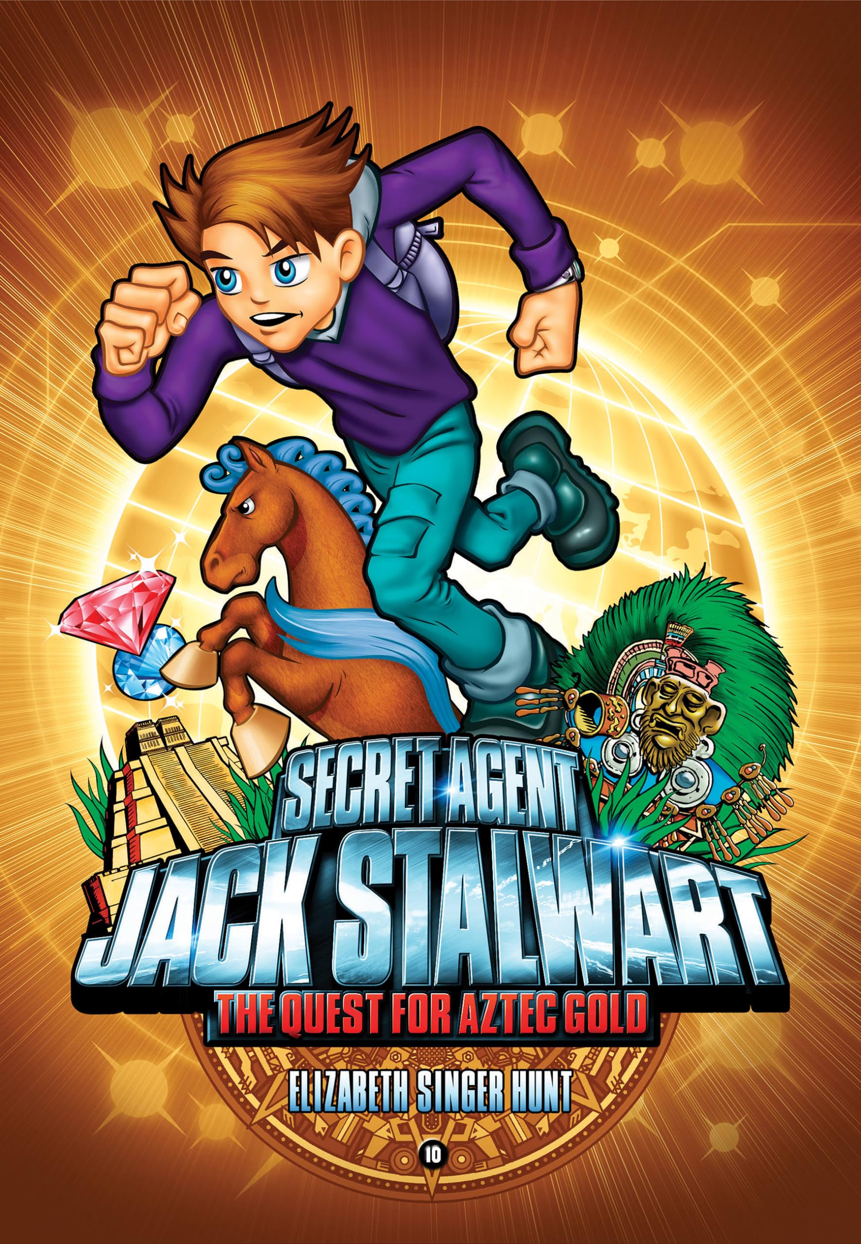 Secret Agent Jack Stalwart: Book 10: The Quest for Aztec Gold: Mexico (The Secret Agent Jack Stalwart Series, 10)
