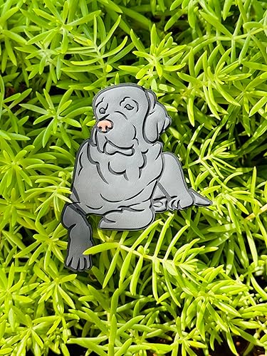 Miniatura 4 de Dog Charms for Bogg Bags, Simply Southern Totes, and Similar Styles. Black lab, Golden, Frenchie, Bulldog, Love Paw Print Accessory charms