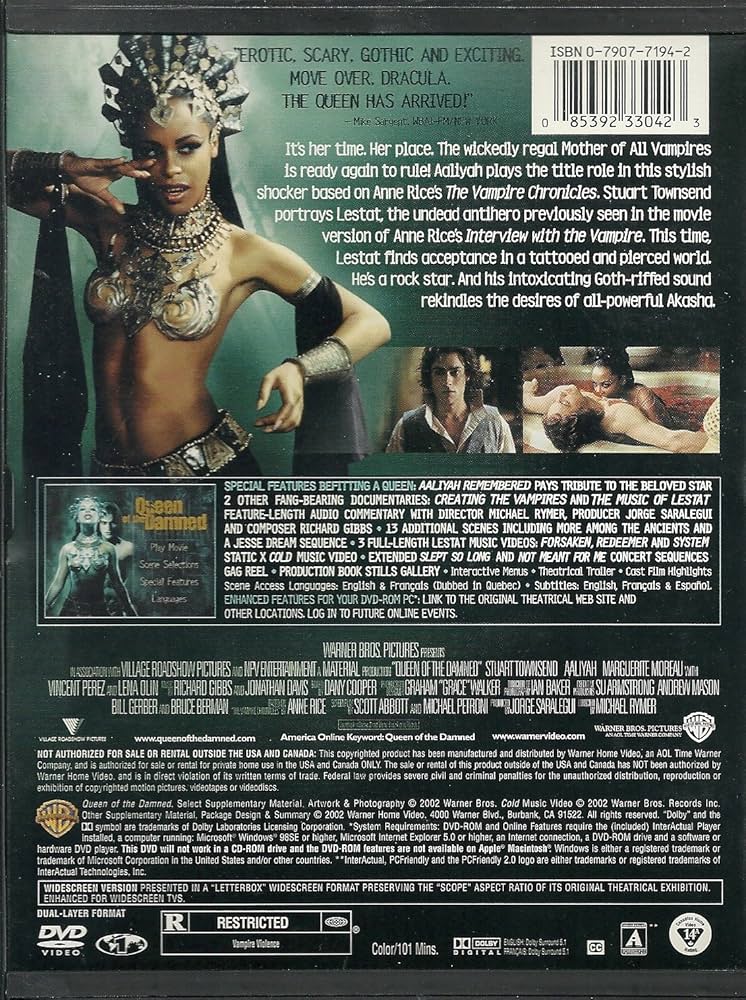 Amazon.com: Queen of the Damned [dvd] : Movies & TV