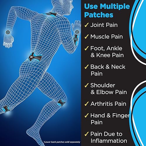 Miniatura 4 de JointFlex FIT Therapy - Paquete de prueba de parches de infrarrojos lejanos, soporta movilidad activa continua para músculos y articulaciones, hasta