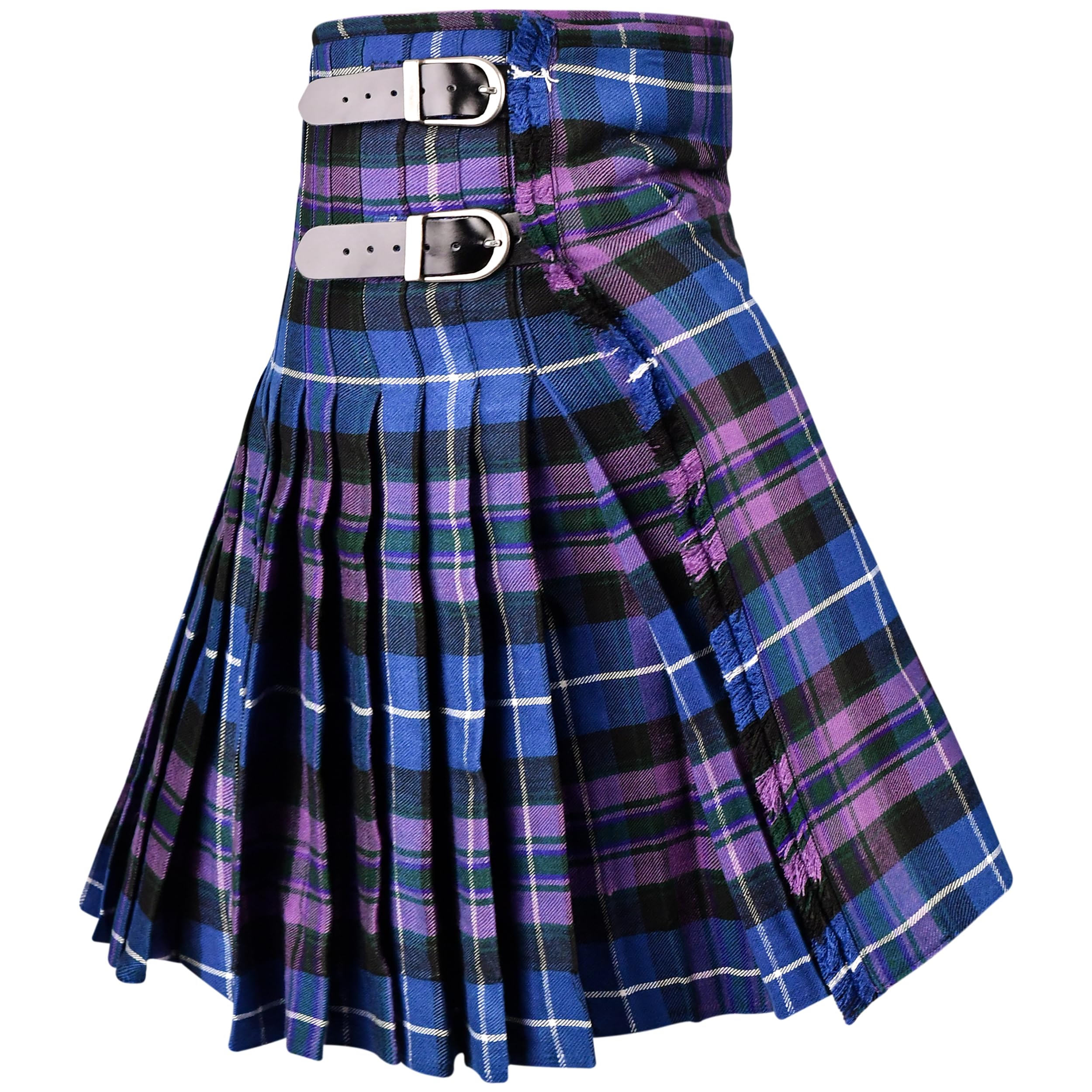 Kilt da Uomo Tradizionale Scozzese Scozzese, 4,5 m, 473 g, in Lana acrilica di Alta qualità