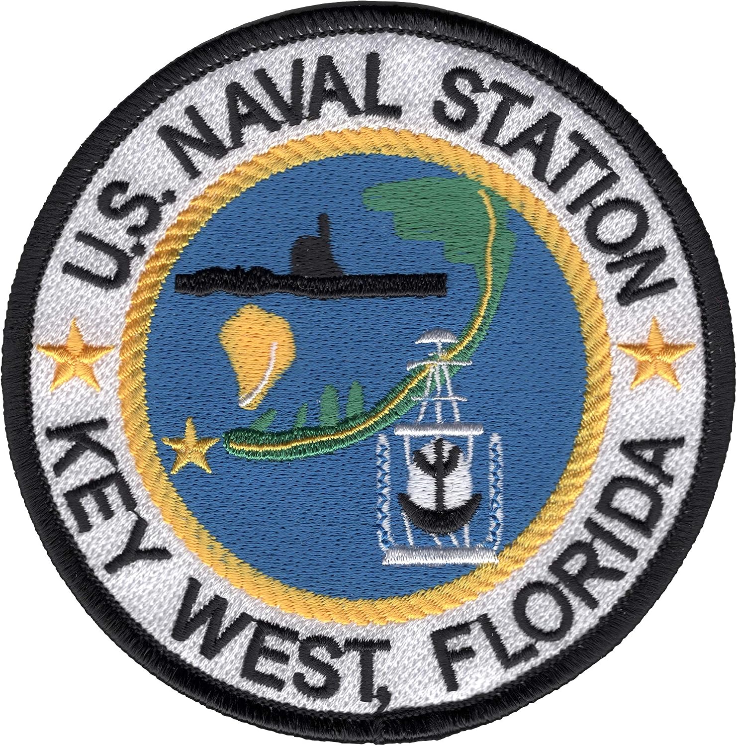 Naval Station Key West Florida Collectible Novelty Patch