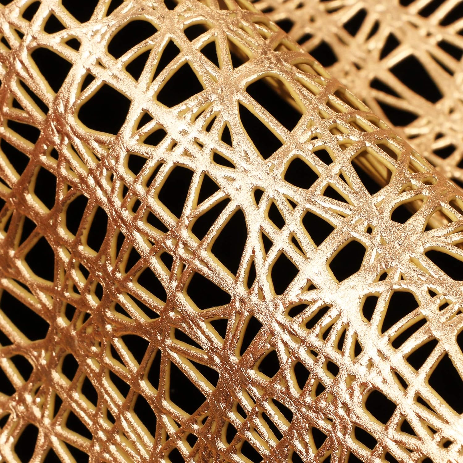 Review Homcomoda Placemats for Dining Table Set of 6 Place Mats Octagonal Non Slip for Dinner Table ( Gold ) 🔥 Homcomoda Placemats for Dining Table Set of 6 Place Mats Octagonal Non Slip for Dinner Table ( Gold )