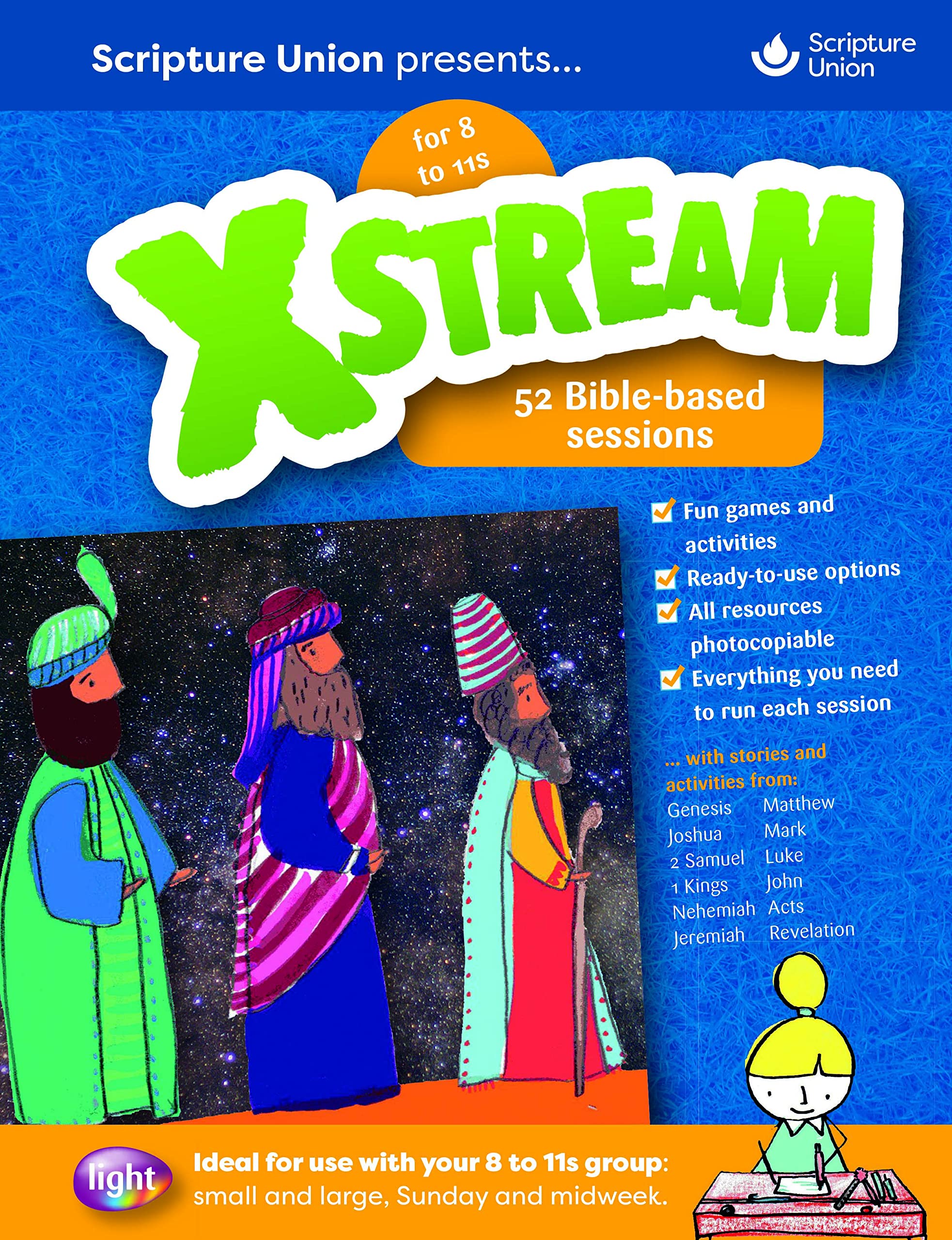 Xstream Compendium (Blue): For 8 to 11s (Light) Spiral-bound – 15 Feb. 2019