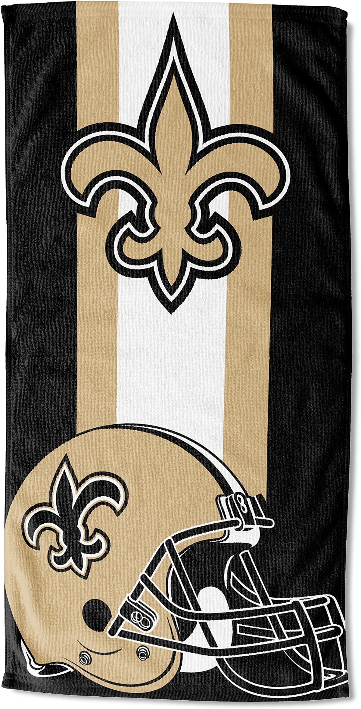 Northwest NFL New Orleans Saints Unisex-Adult Beach Towel, 30" x 60", Zone Read (Pack of 6)