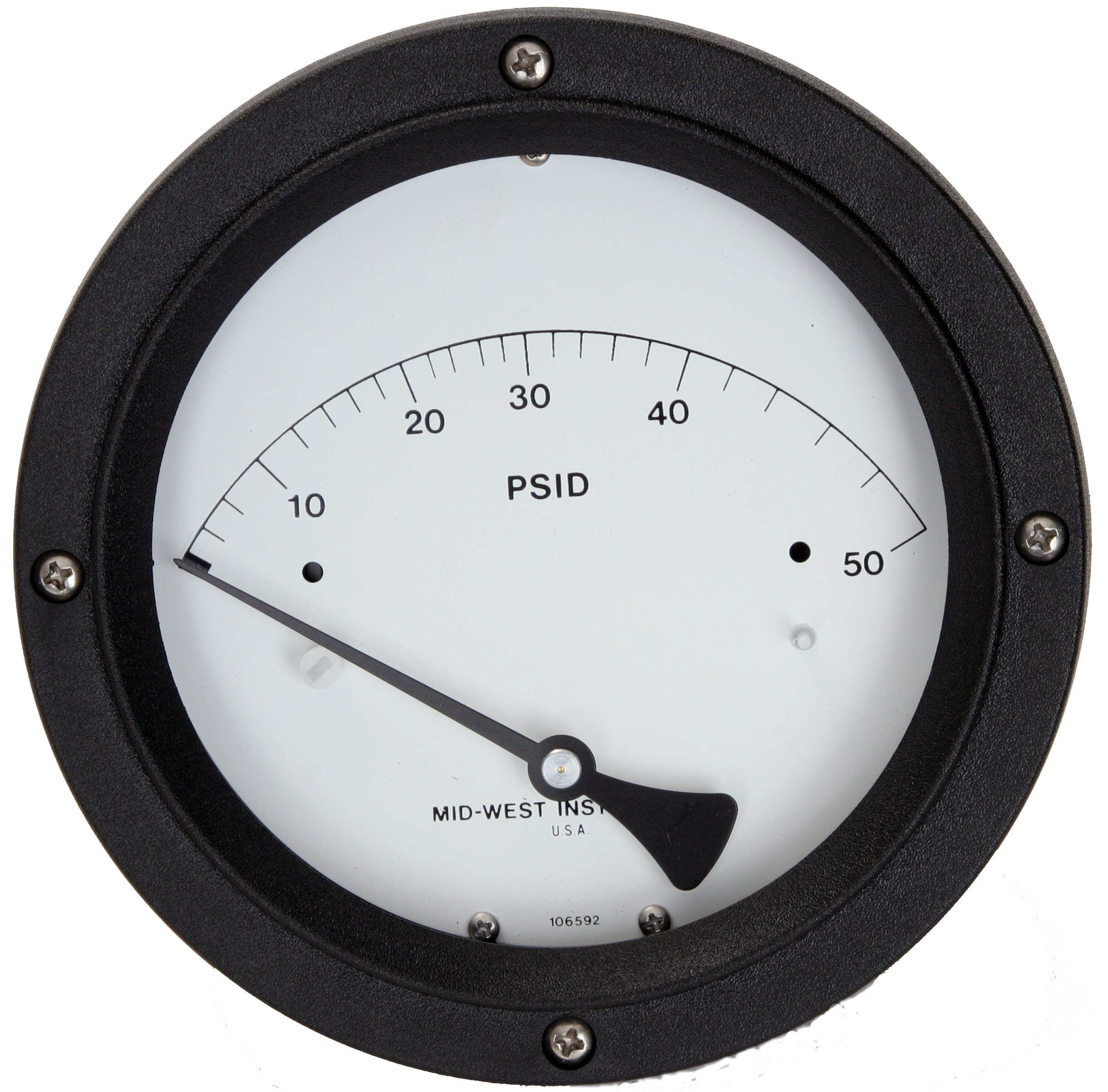 Buy MidWest 120SC00OO30P Differential Pressure Gauge with 316