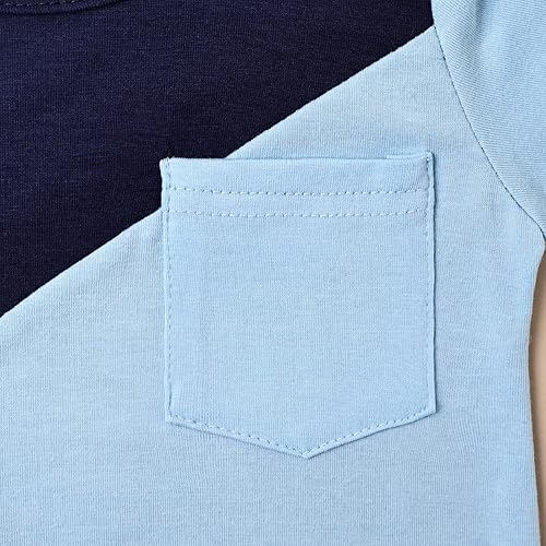 Miniatura 6 de Ropa para bebé niño pequeño, trajes de verano de manga corta, camiseta y pantalones cortos, conjunto de ropa para niños de 12 meses a 4 años