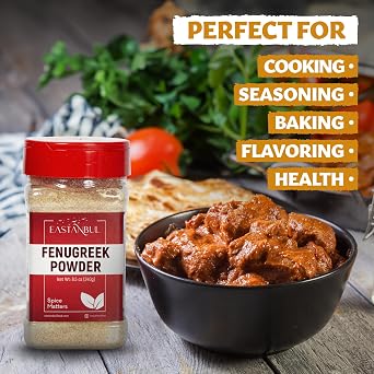 Eastanbul Fenugreek Powder, Fenugreek Powder For Hair Growth, Vegan, 8.5oz