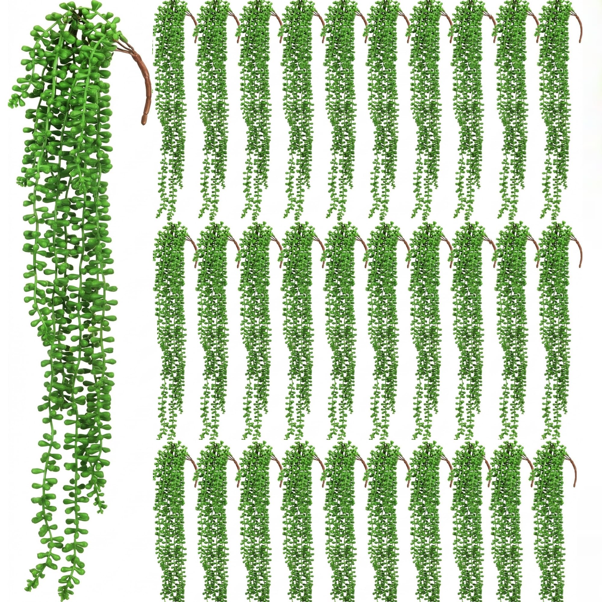 Plantes succulentes artificielles de 61 cm résistantes extérieur intérieur