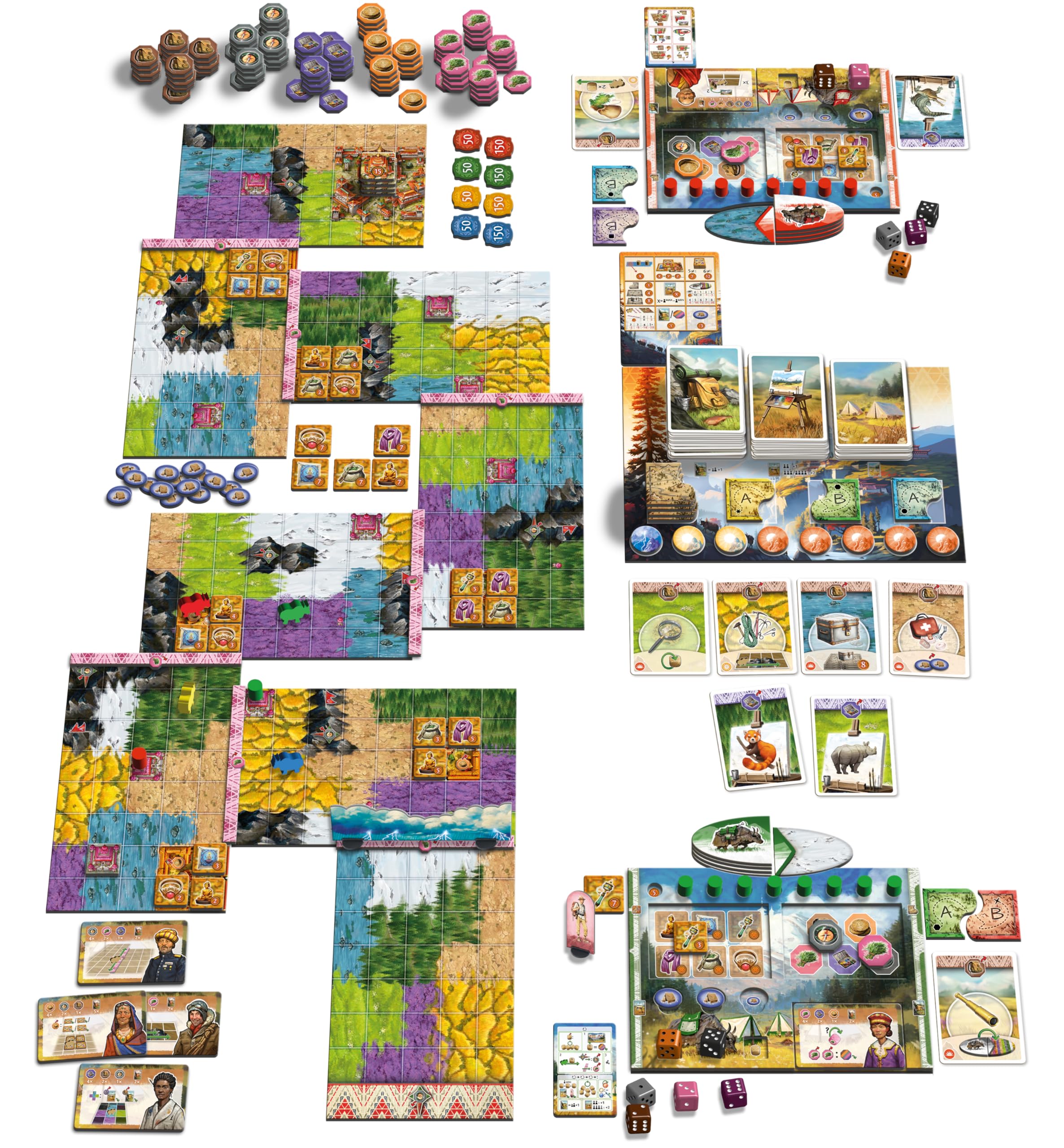 Queen Games 26173 - Stefan Feld City Collection: Kathmandu Classic