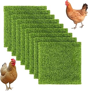 2025 Upgraded 9 PCS Washable Nesting Pads for Chicken Coop Nesting Liners Box Pads Reusable Chicken Coop Bedding Durable Chicken Mats for Laying Eggs Rabbit Hutch(13 in*13 in)