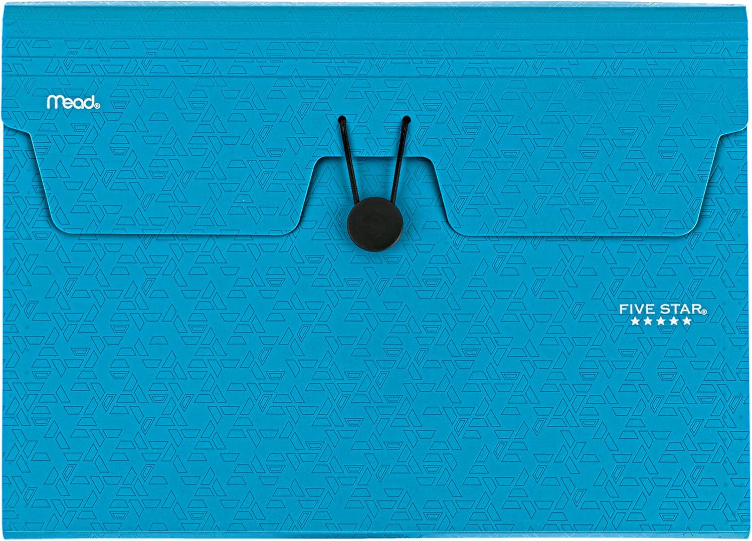 Five Star Expanding File Organizer, 6-Pocket Accordian File Organizer, Bungee Closure, Holds 8-1/2" x 11" Paper, Tidewater Blue (350100C-ECM) - Image 8