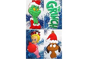 Whoville Christmas Miser Ornament Set