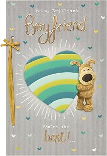 Boofle Boyfriend Birthday Card - Cute Birthday Card for Him - Brilliant Boyfriend Birthday Card