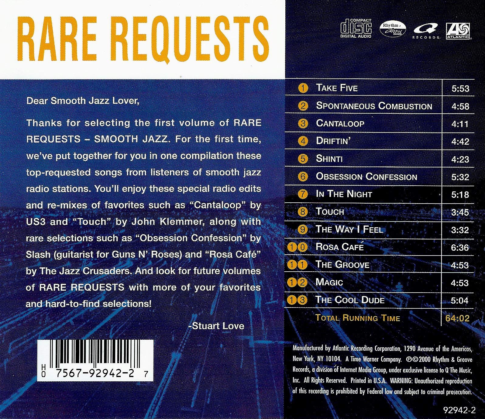 Rare Requests Smooth Jazz