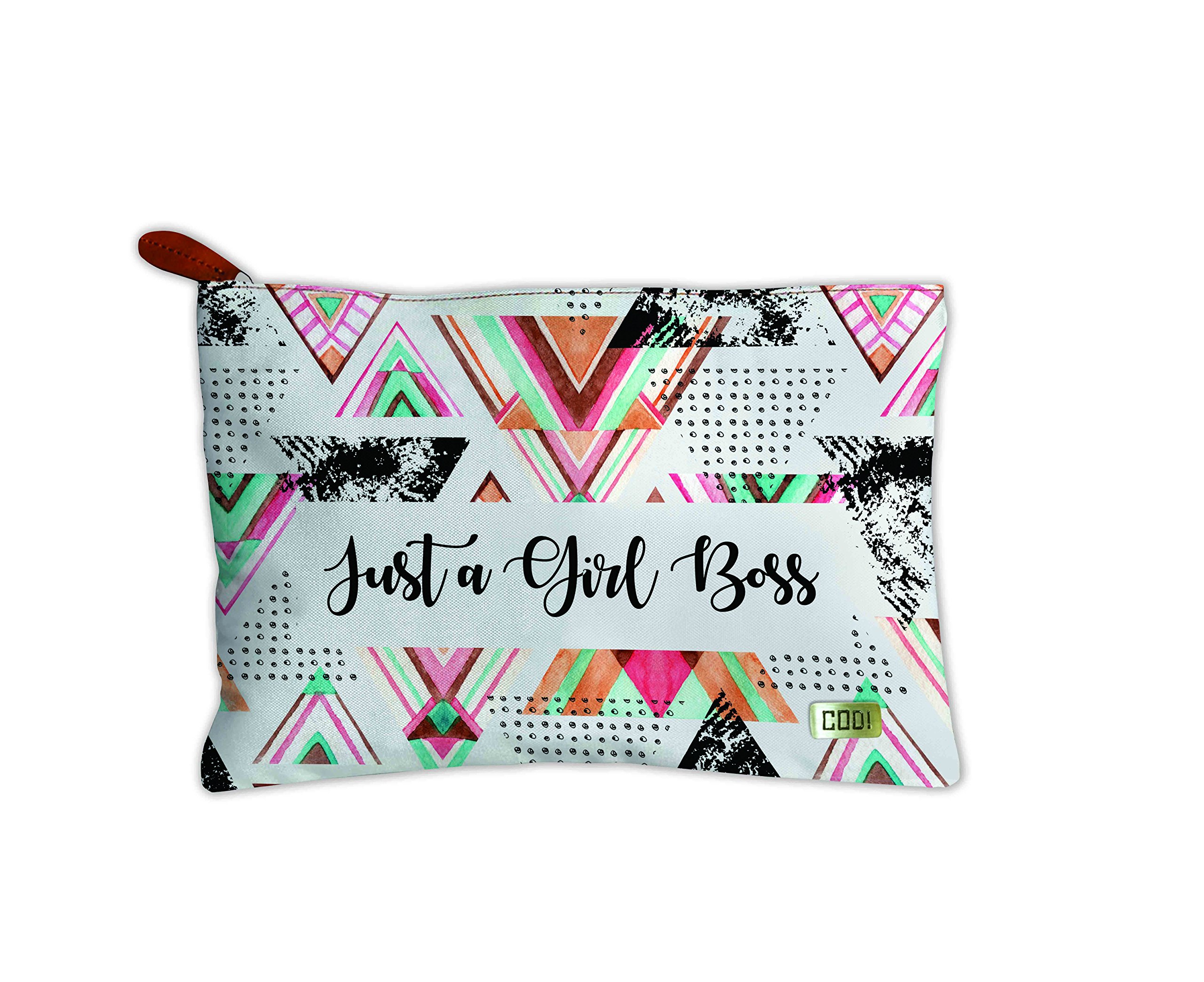 paper plane design Multipurpose Canvas Travel Pouch for Girls and Women. Stay Organized on the Go : The Stylish Travel Kit and Handbag (9 Inches x 6 Inches) (D)-picture-30