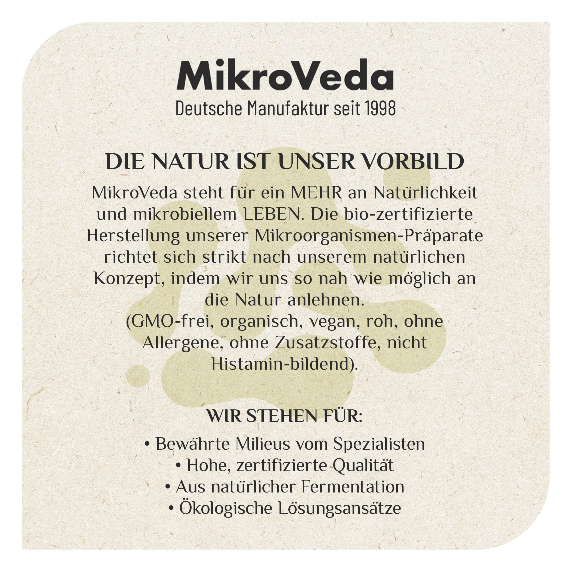 MikroVeda Bio-Stammlösung - Effektive Mikroorganismen - 15 Stämme - Farming - Urlösung - Bodenaktivator und -hilfsstoff - Kompost - Teiche - Garten - Agrarwirtschaft - VEGAN (5l)