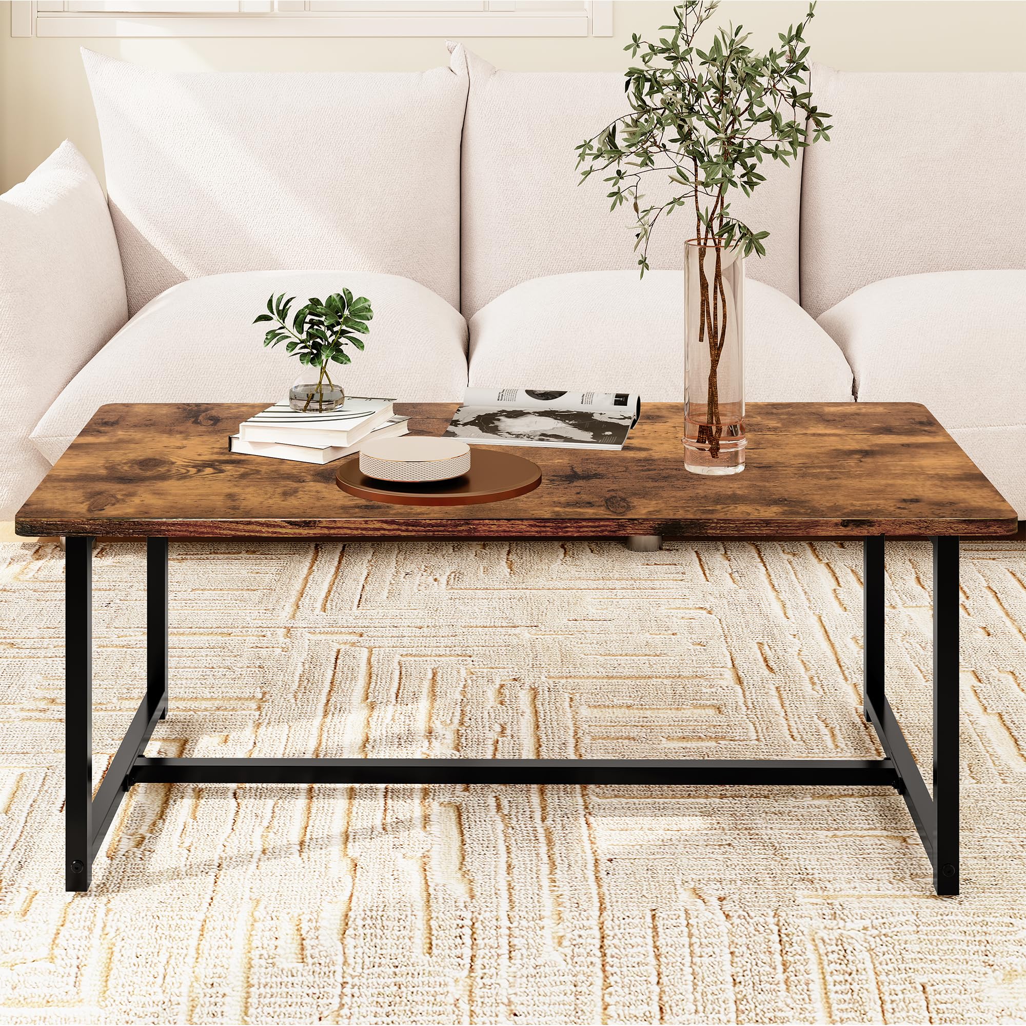 FOUBAM Coffee Table Living Room, Modern Center Coffee Tables FOUBAM Coffee Table Living Room, Modern Center Coffee Tables
