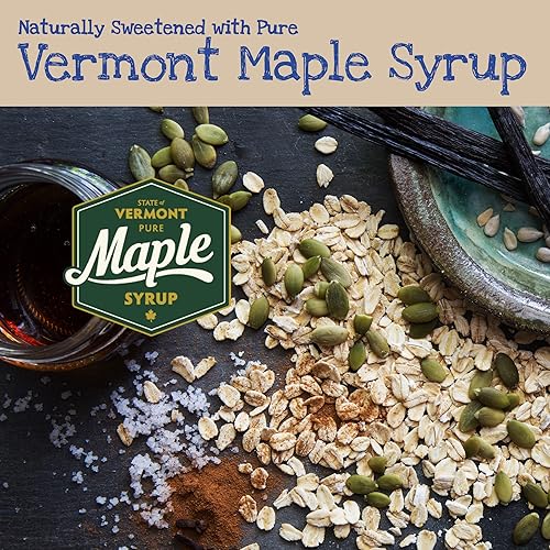 Miniatura 8 de True North Granola - Granola de vainilla de arce sin gluten, baja en carbohidratos, sin nueces y sin OMG, bolsa a granel, 3 libras