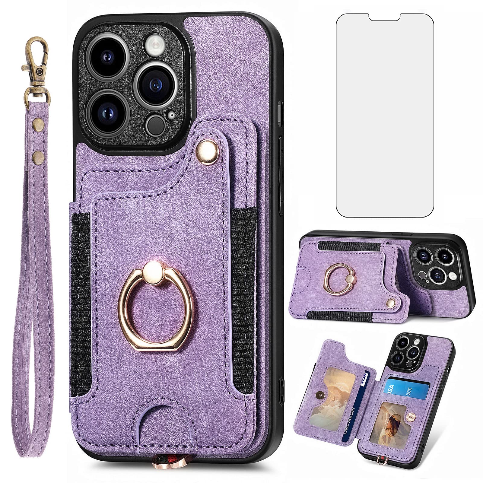 Coque iPhone 13 Pro 5G étui carte RFID et accessoires complets - 8