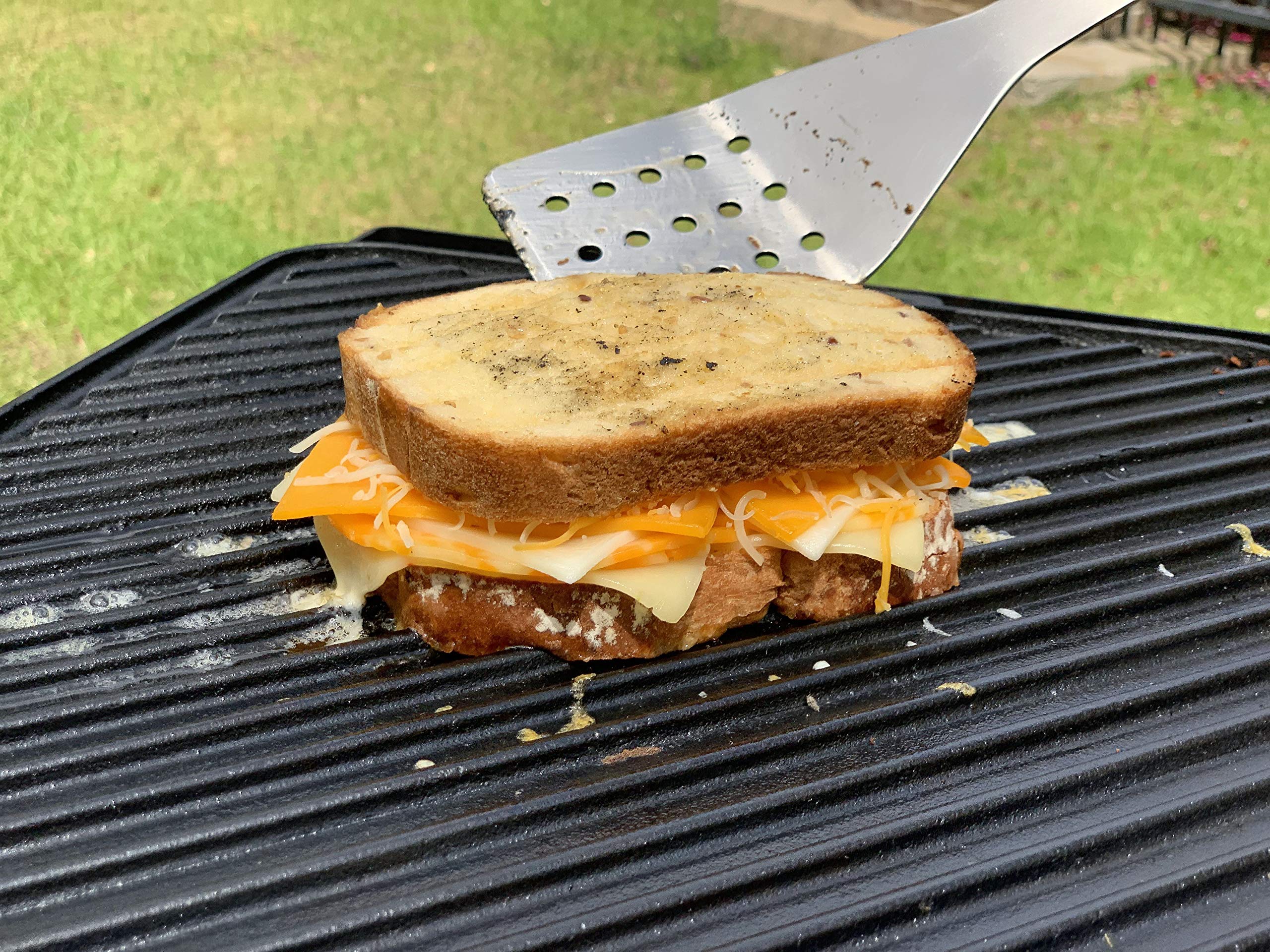 Buy Bayou Classic 7428 28in Cast Iron Reversible Rectangular Griddle