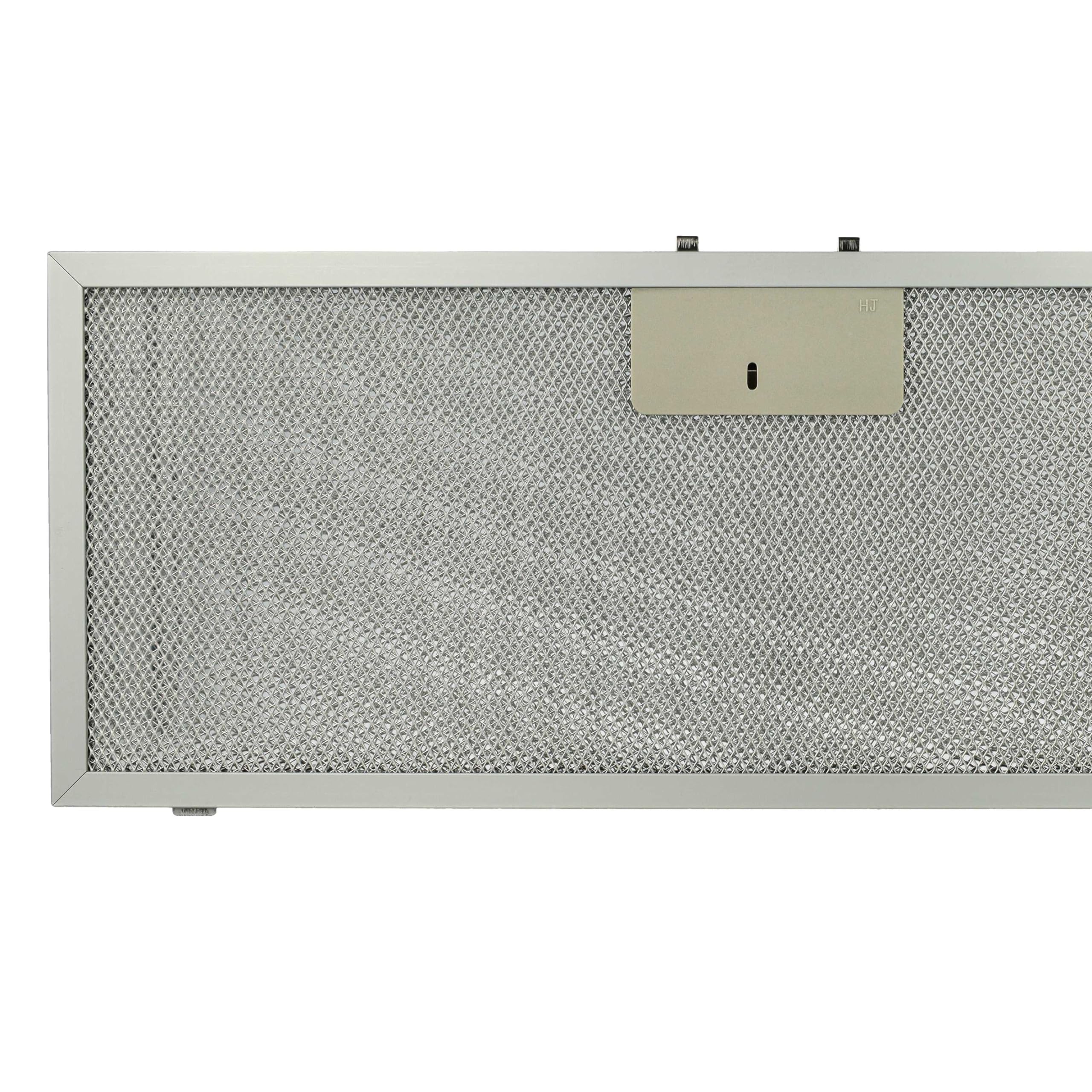 vhbw 1x Filtro metálico de grasa compatible con Elica ELIB 92 K28 SL 3V2L 208018946602 campana extractora - 45,9 x 17,7 x 0,85 cm metal