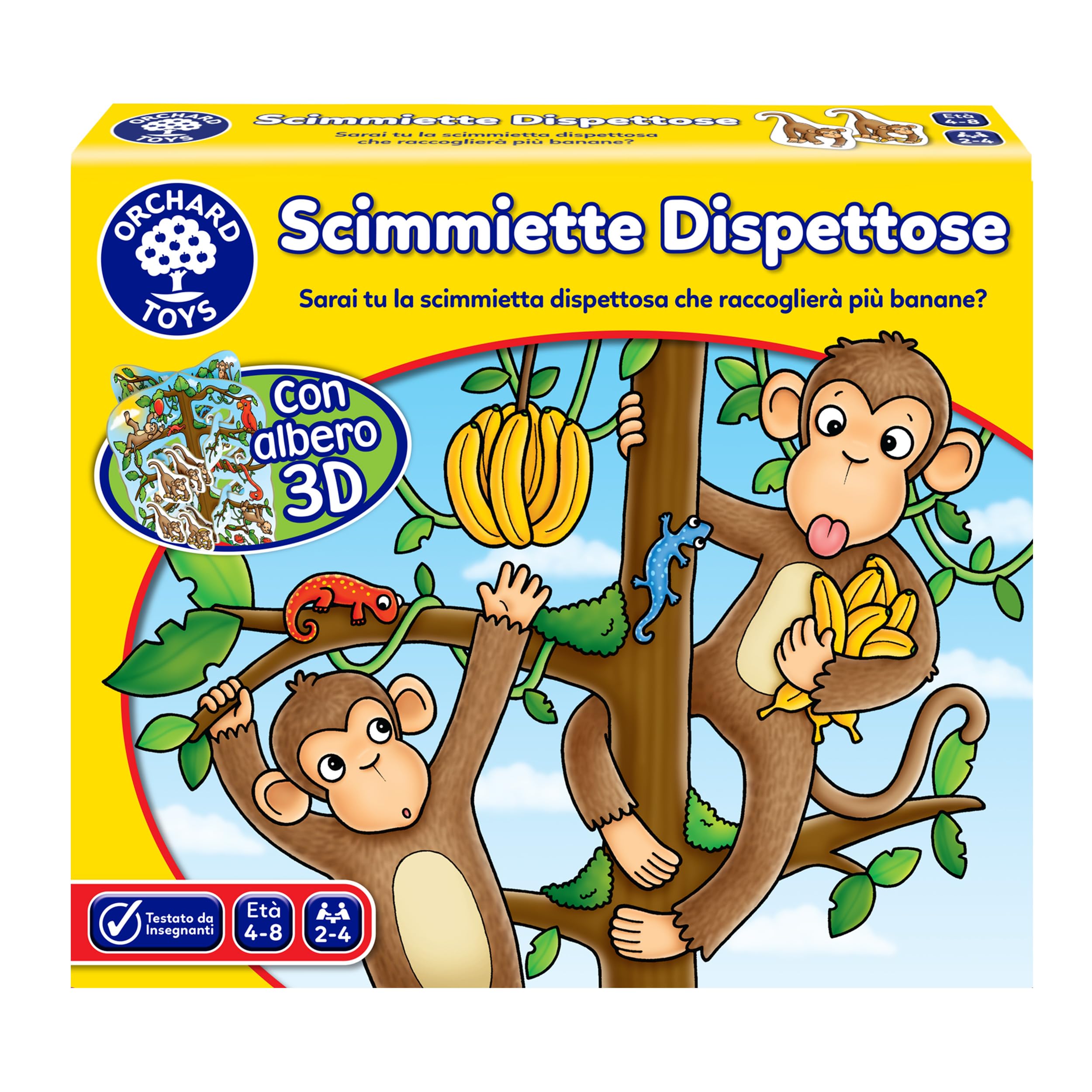Orchard Toys Scimmiette Dispettose