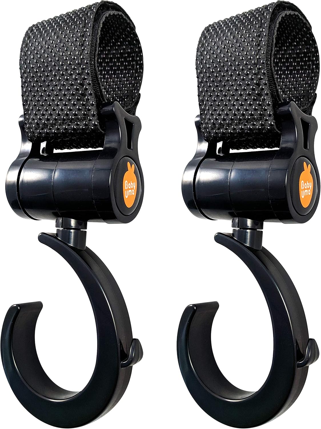 Baby Uma Ganci Universali Per Passeggino - Porta Borse Fino A 5kg, Antiscivolo