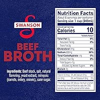 Vista 2 de SWANSON S Caldo de carne, cartón de 48 oz