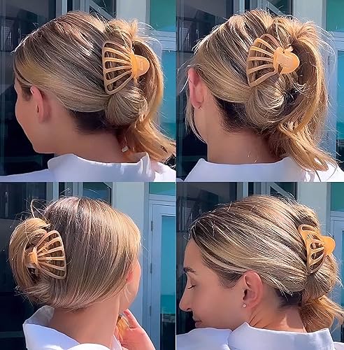 Miniatura 10 de Camila Paris CP3632 - Pinza para el pelo de pulpo francés, pinzas grandes para cabello grueso, pinza de pelo grande para cabello largo, pinzas