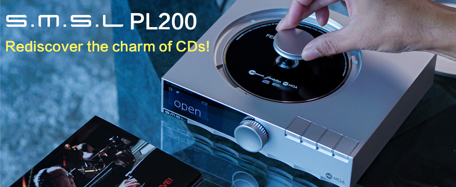 Amazon.com: SMS PL200 CD Player AK4499EX Chip Earphone Amplifier