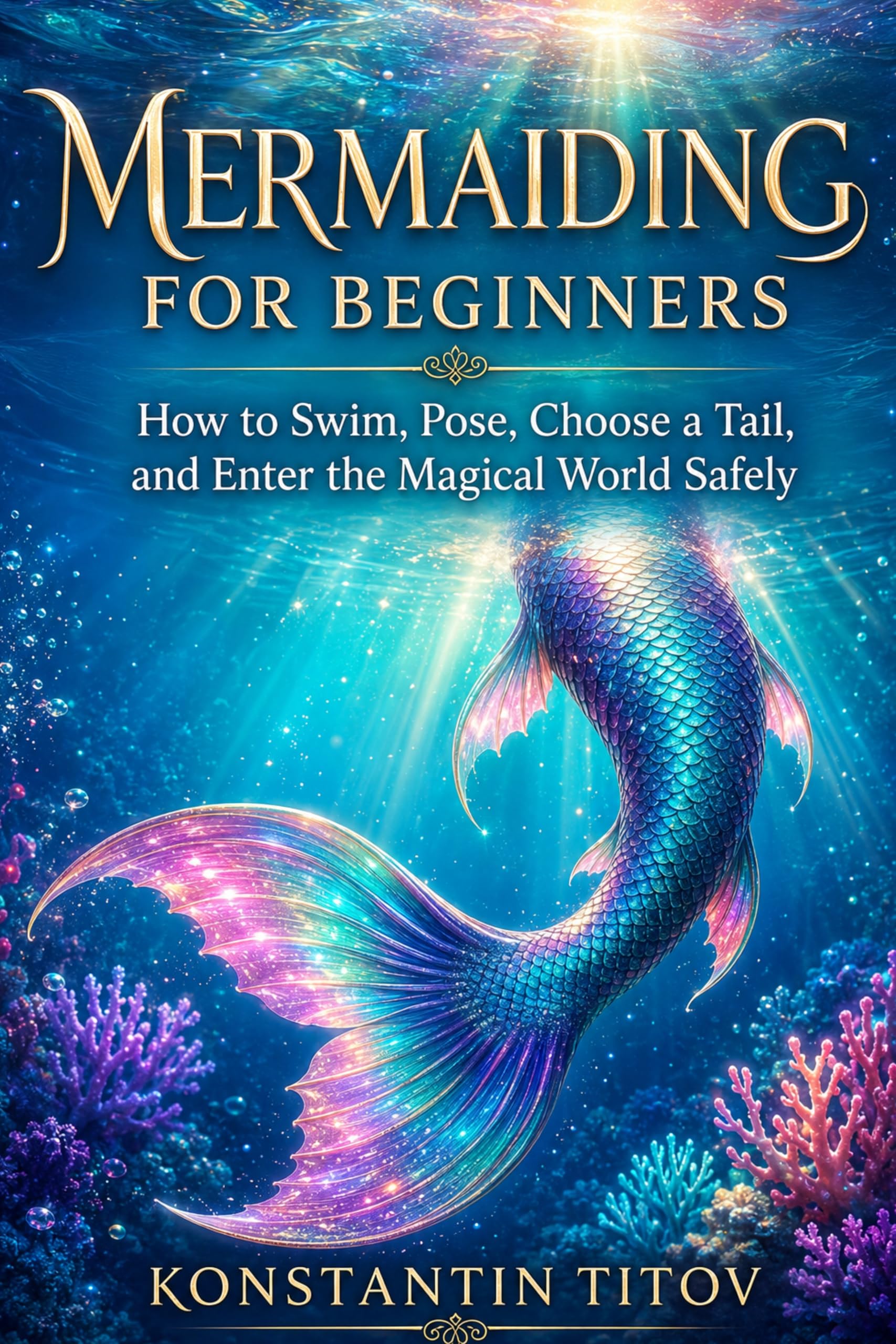 Livre de mermaiding pour débutant guide natation sirène et choix queue