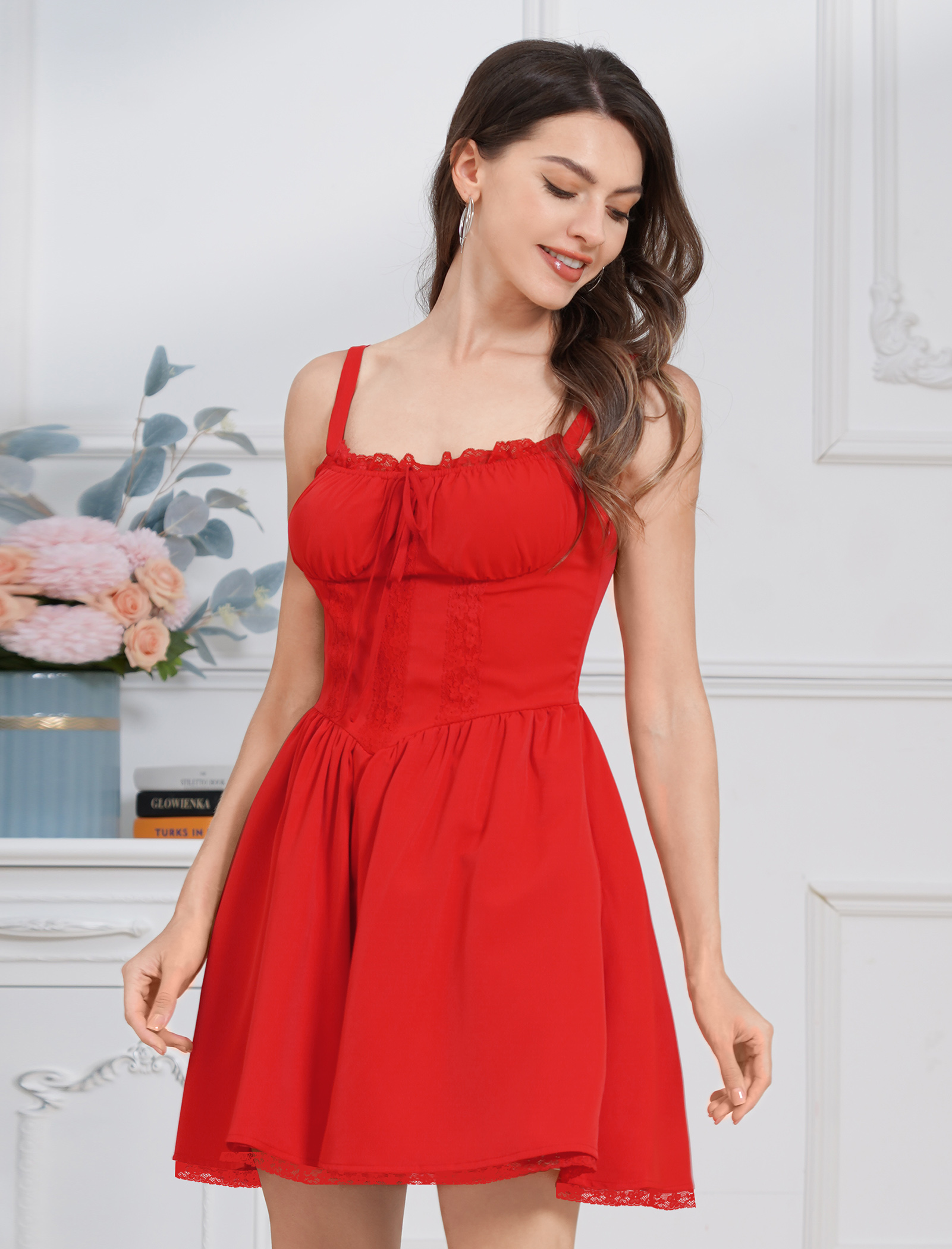 ワンピース FETICO OPEN-BACK BUSTIER MINI DRESS FETICO OPEN-BACK BUSTIER MINI DRESS