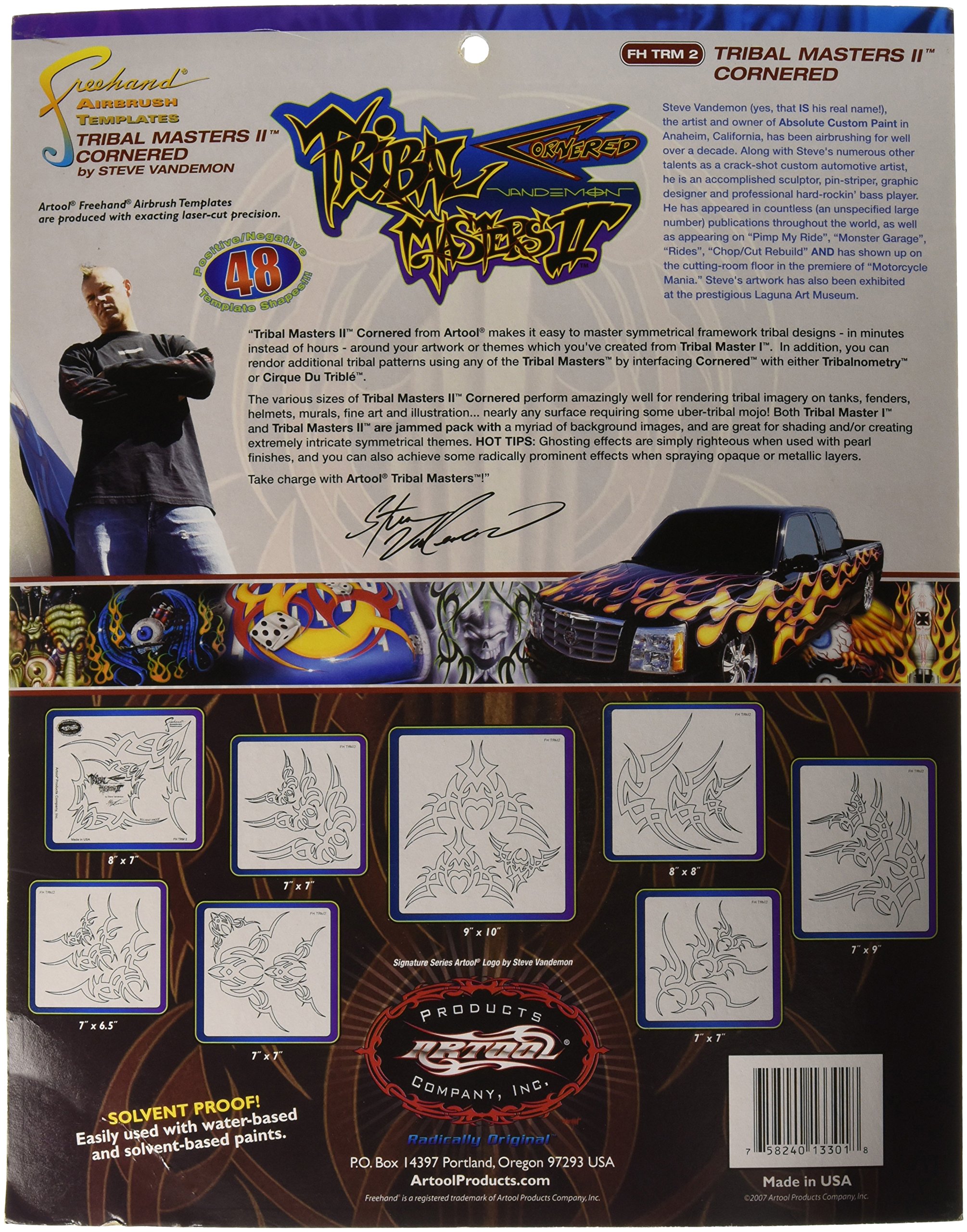 Artool Template Tribal Masters Ii Set