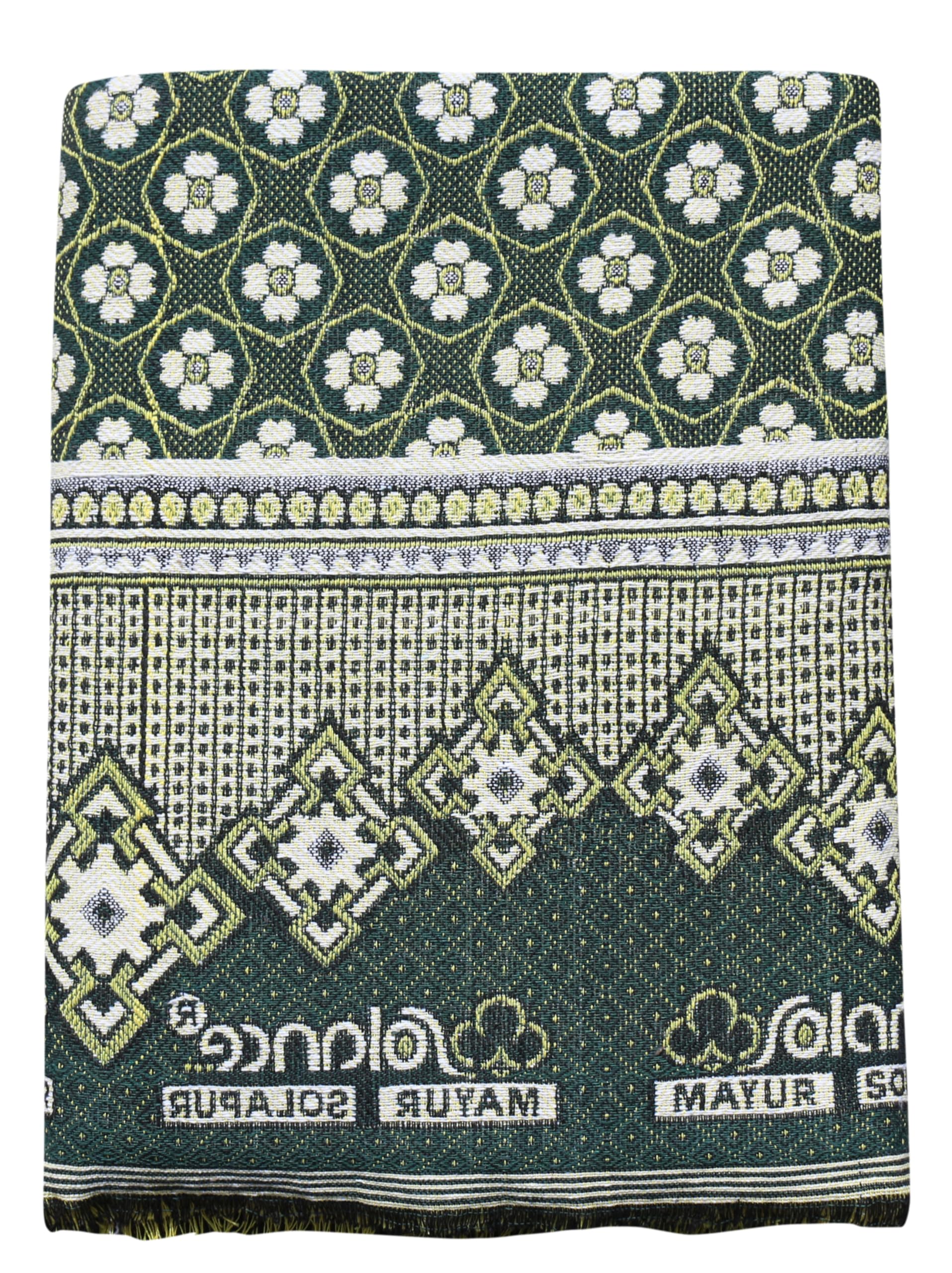 Cotton Single Solapuri Chaddars, Multicolour, Pack of 1