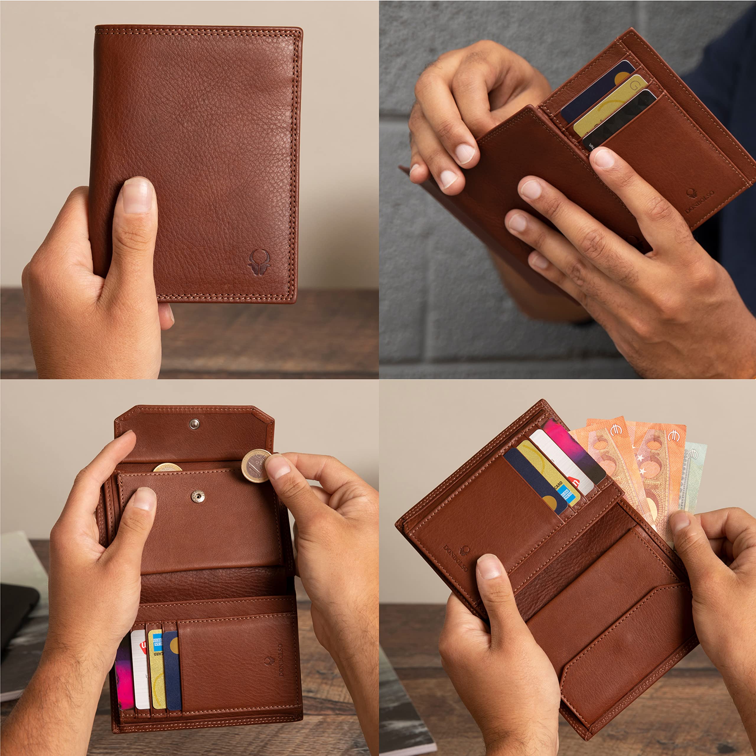 DONBOLSO Vienna Leather Wallet