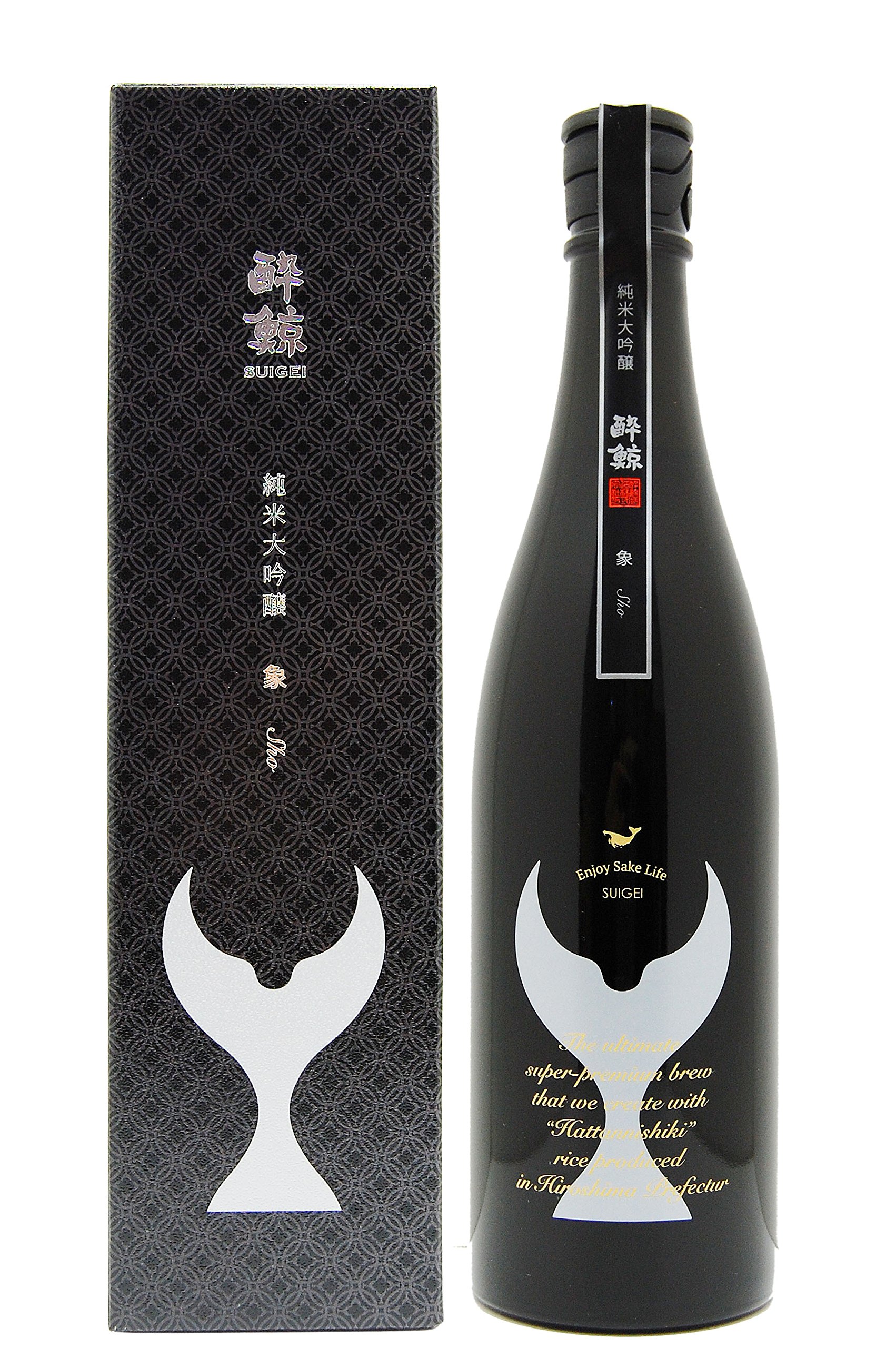 Amazon.co.jp: 酔鯨(すいげい) 純米大吟醸 象 Sho 720ml : 食品・飲料