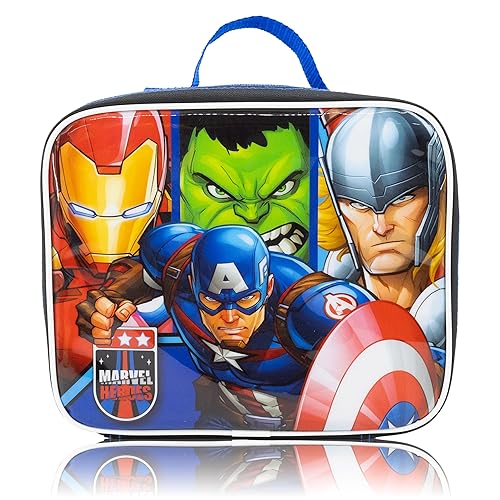 Fast Forward Marvel Avengers Lunch Box for Kids | Insulated