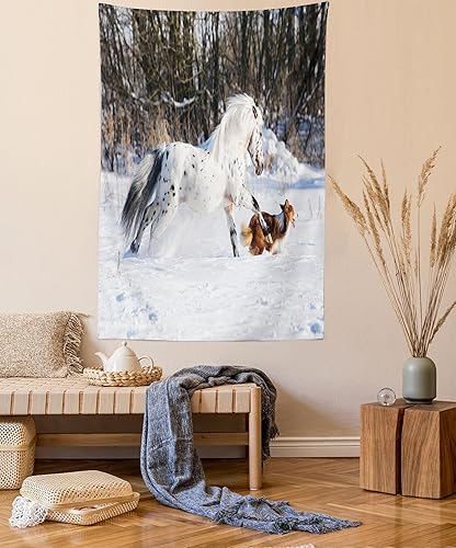 Miniatura 3 de Ambesonne Tapiz de surf, paisaje marino con árbol de coco y tabla de surf en la arena, boceto de isla exótica de verano, colgante de pared para