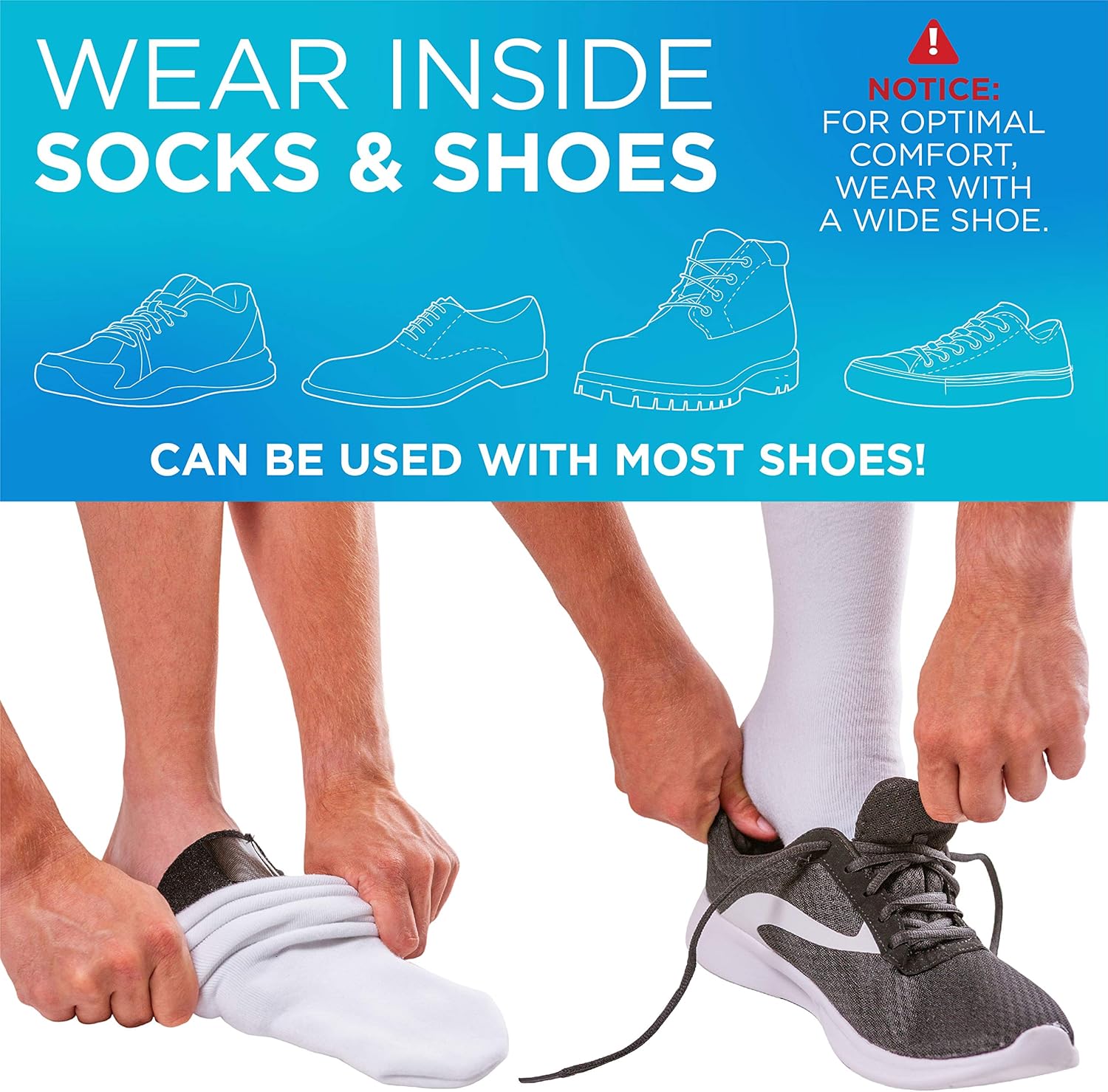 BraceAbility Turf Toe Brace - Soft Big Toe Taping Splint Straightener Wrap with Support Straps for Sprains and Hallux Rigidus Relief (Left Foot) - Image 8