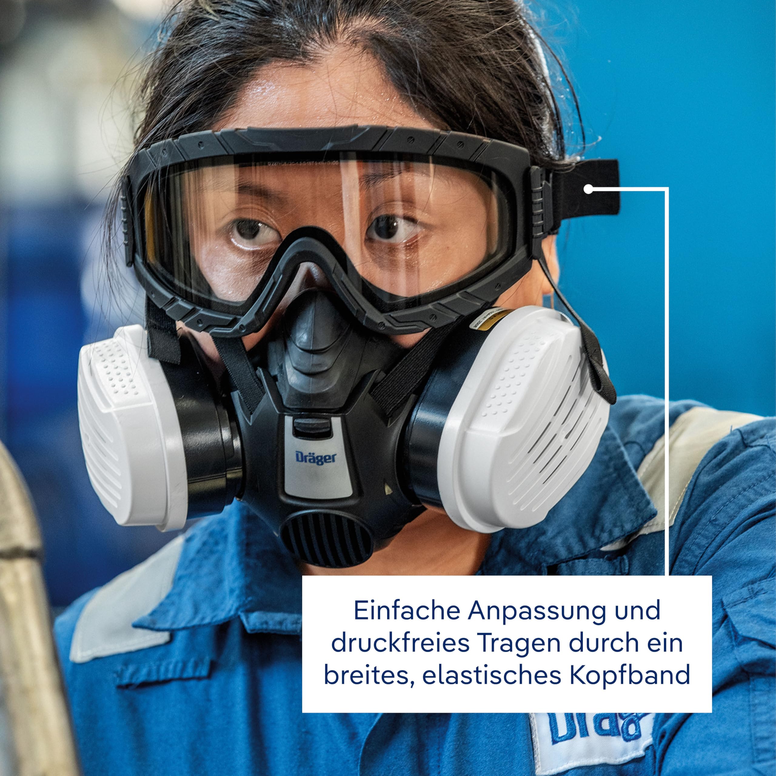 Dräger X-pect 4800 4900 Schutzbrille Vollsichtbrille beschlagfrei kratzfest Polycarbonat