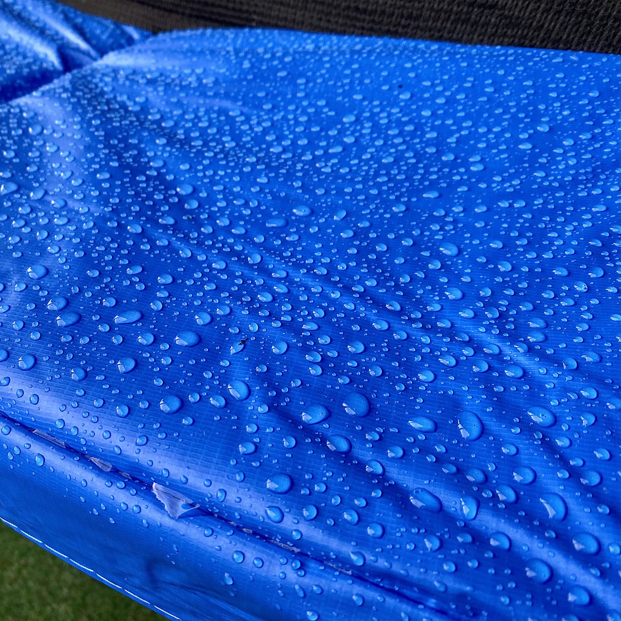SPORTNOW Trampolin-Federabdeckung – 244 Cm Durchmesser, Wasserdicht, UV-beständig, Mit Elastischen Bändern